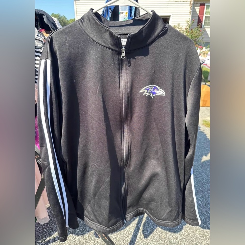 🔥 Men’s Baltimore Ravens Lightweight Jacket | Size Large | EUC 🔥